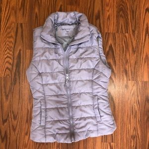 Aeropostale purple puffer vest